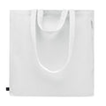 White - Front - MidOcean GAVE Recycled Cotton Shopper Bag