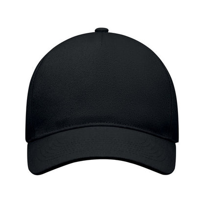 Black - Side - MidOcean Singa 5 Panel Baseball Cap
