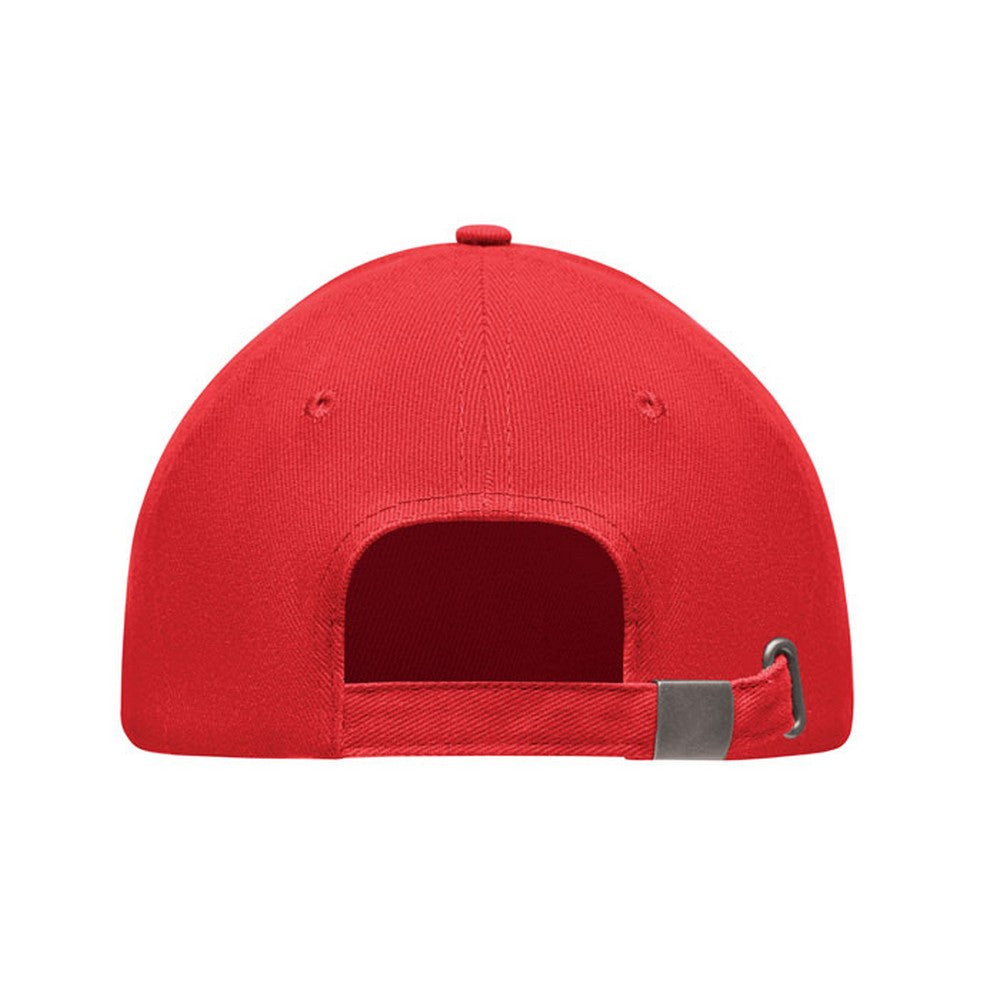 Red - Back - MidOcean Singa 5 Panel Baseball Cap