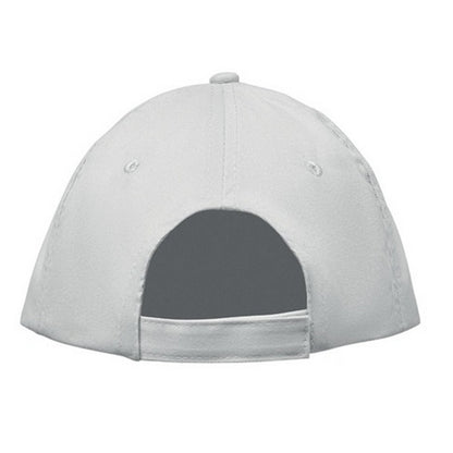White - Back - MidOcean Sunny 5 Panel Baseball Cap