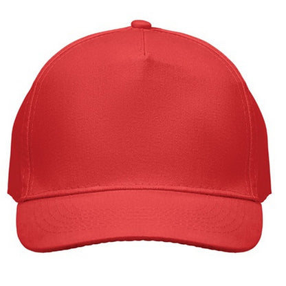Red - Lifestyle - MidOcean Sunny 5 Panel Baseball Cap