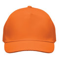 Orange - Lifestyle - MidOcean Sunny 5 Panel Baseball Cap