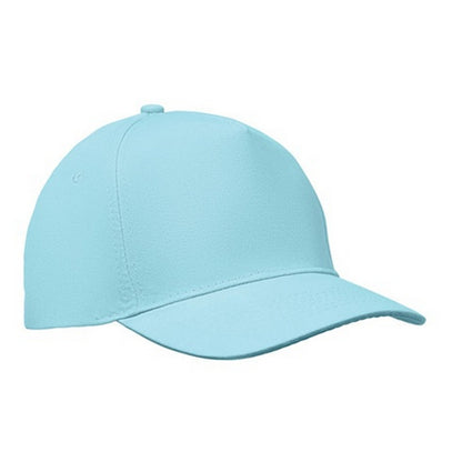 Baby Blue - Front - MidOcean Sunny 5 Panel Baseball Cap