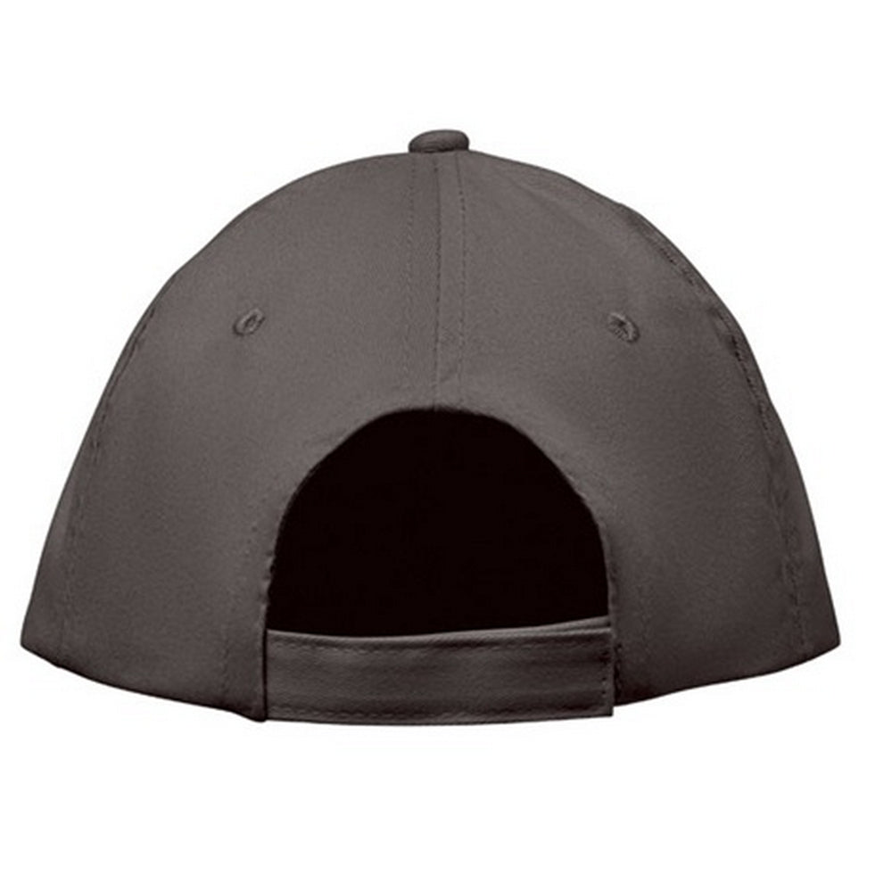 Stone Grey - Back - MidOcean Sunny 5 Panel Baseball Cap