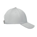 White - Back - MidOcean Bahamas Cotton 6 Panel Baseball Cap