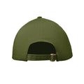Army Green - Back - MidOcean Bahamas Cotton 6 Panel Baseball Cap