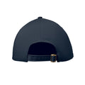 French Navy - Back - MidOcean Bahamas Cotton 6 Panel Baseball Cap