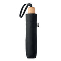 Black - Back - MidOcean Tralee RPET Folding Umbrella
