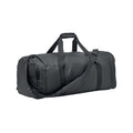 Black - Back - MidOcean Valley Large RPET Sport Duffle Bag