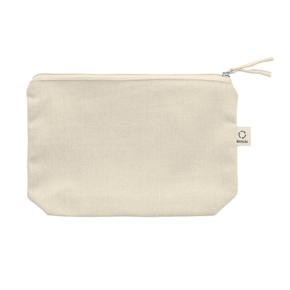 Beige - Side - MidOcean Elnas Cosmetic Bag