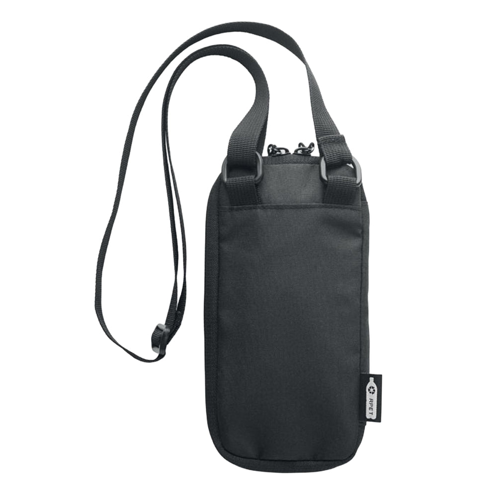 Black - Back - MidOcean Valley Wallet Crossbody Bag