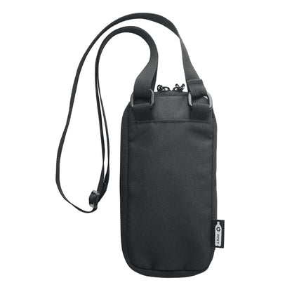 Black - Back - MidOcean Valley Wallet Crossbody Bag