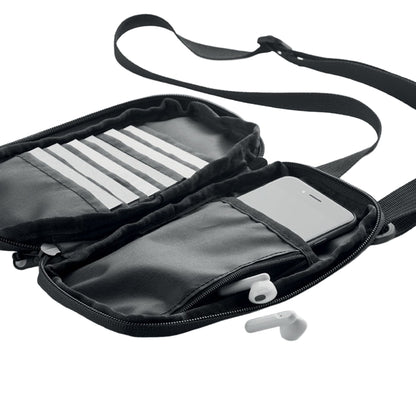 Black - Lifestyle - MidOcean Valley Wallet Crossbody Bag