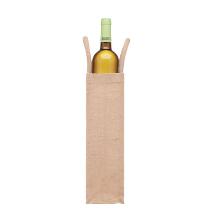 Beige - Pack Shot - MidOcean Campo Di Vino Jute Wine Bag
