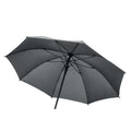Grey - Side - MidOcean Seatle Windproof Stick Umbrella