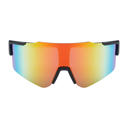 Multicoloured - Back - MidOcean Shine Mirrored Sport Sunglasses