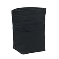 Black - Back - MidOcean Recoba Colour Recycled Cotton Cooler Bag
