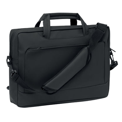 Black - Side - MidOcean London Laptop Bag