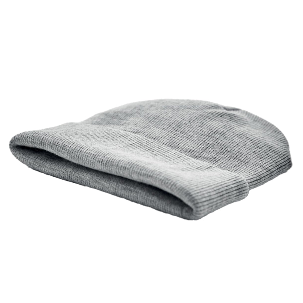 White-Grey - Back - MidOcean Unisex Adult Polo RPET Cuffed Beanie
