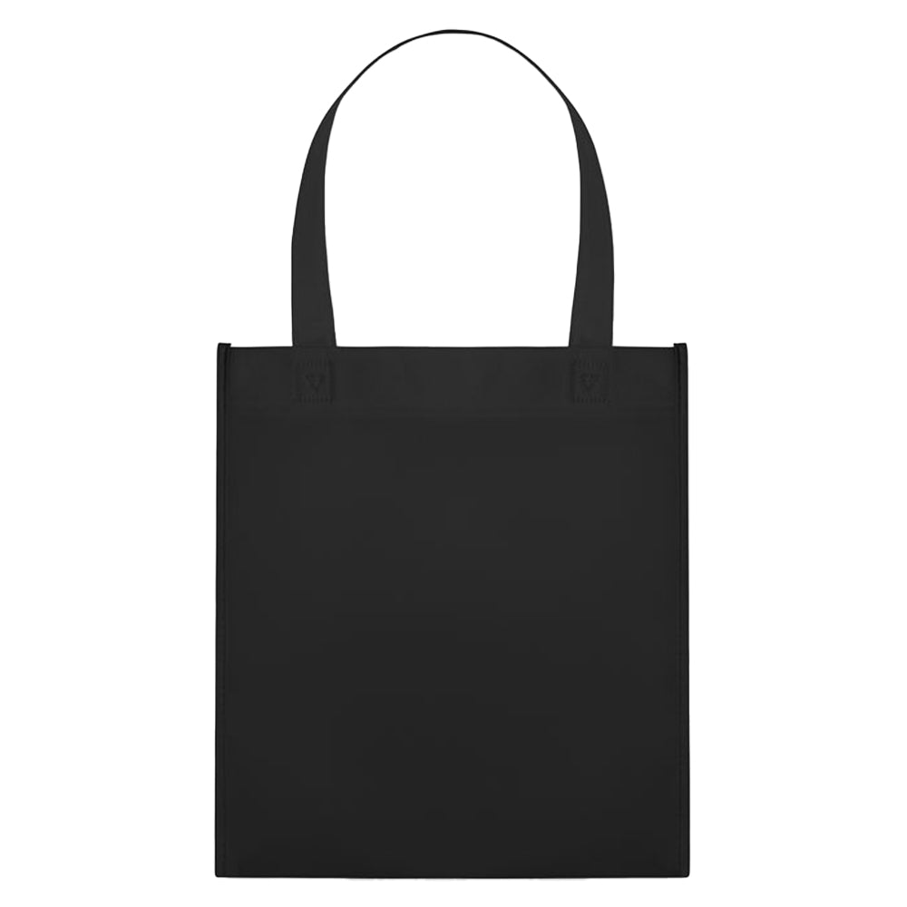 Black - Back - MidOcean Apo Non-Woven Shopper Bag
