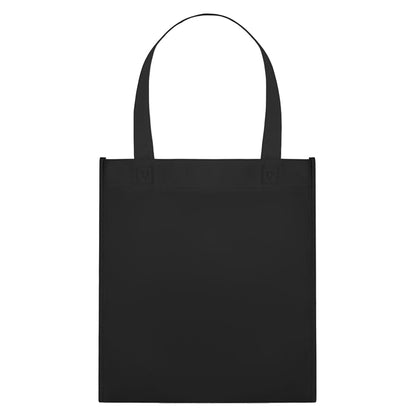 Black - Back - MidOcean Apo Non-Woven Shopper Bag