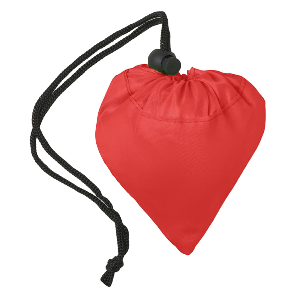 Red - Back - MidOcean Fresa Polyester Foldable Shopper Bag