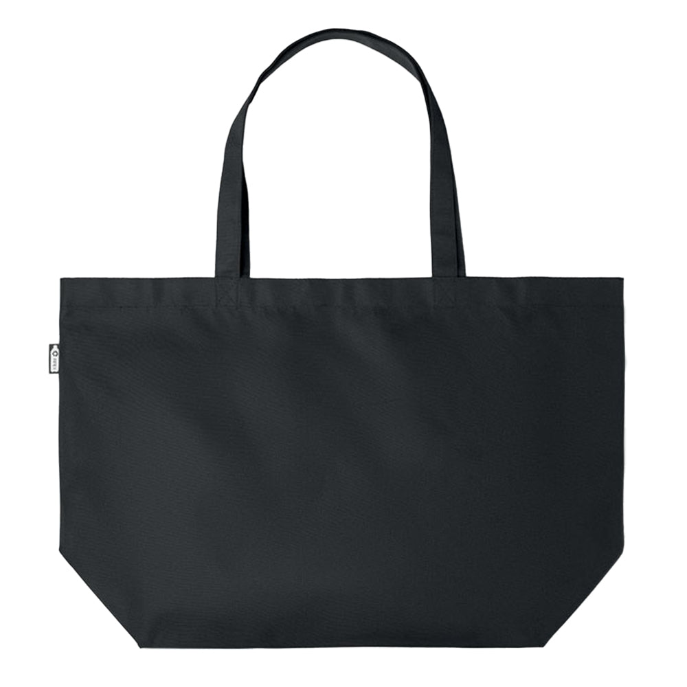 Black - Back - MidOcean Fama RPET Shopper Bag