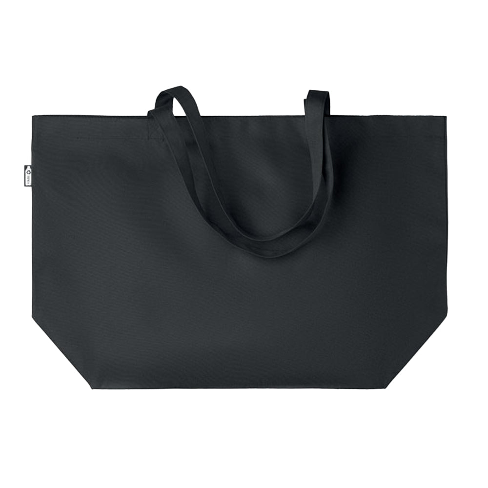 Black - Side - MidOcean Fama RPET Shopper Bag