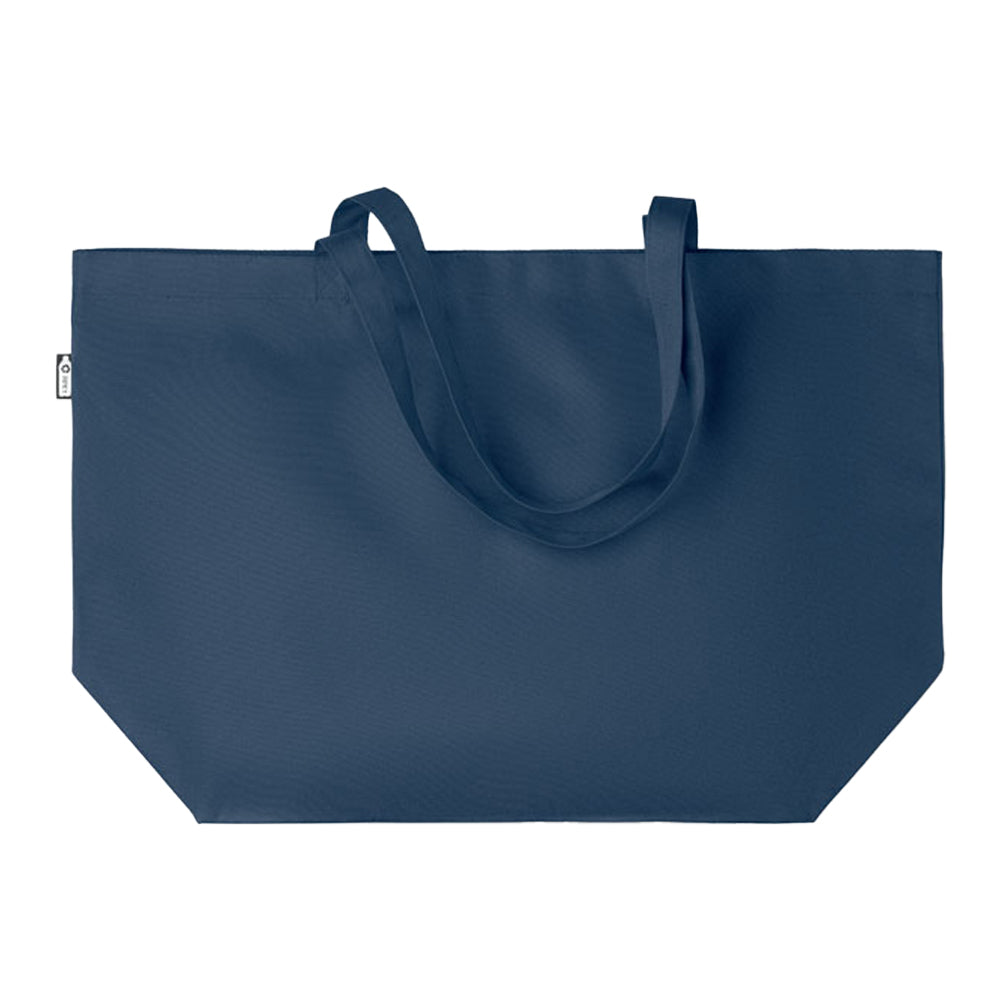 Blue - Back - MidOcean Fama RPET Shopper Bag