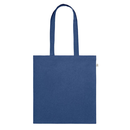 Royal Blue - Back - MidOcean Viveka Recycled Cotton Tote Bag