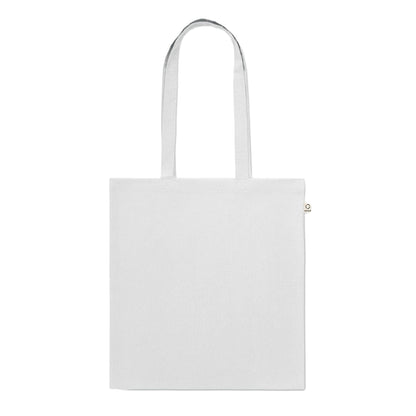 White - Back - MidOcean Viveka Recycled Cotton Tote Bag