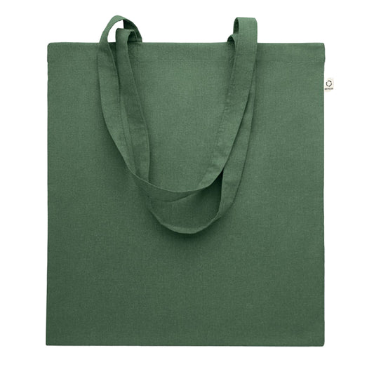 Dark Green - Front - MidOcean Viveka Recycled Cotton Tote Bag