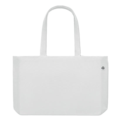 White - Back - MidOcean Respect Recycled Canvas Bag