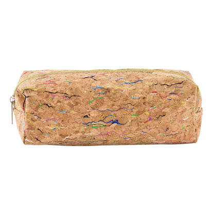 Beige - Back - MidOcean Corchaso Cork Pencil Case