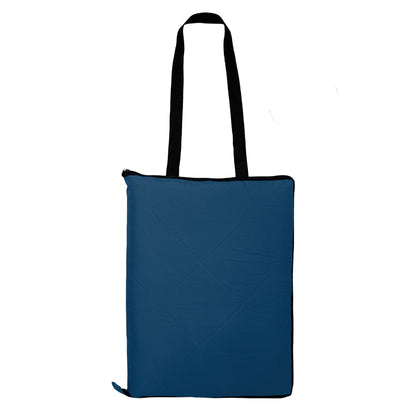 Blue - Front - MidOcean Pacam Foldable Picnic Blanket