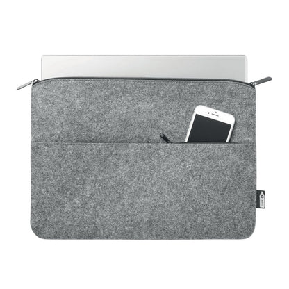 Grey - Side - MidOcean Toplo RPET Laptop Sleeve
