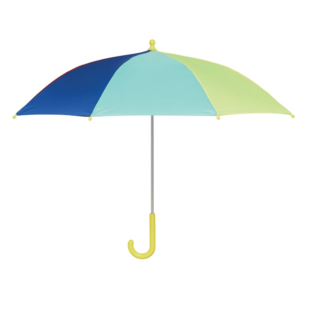 Multicoloured - Back - MidOcean Childrens-Kids Arco Folding Umbrella