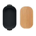 Black - Lifestyle - MidOcean Lekker PP Plastic 700ml Lunch Box