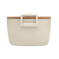 Beige - Pack Shot - MidOcean Lekker PP Plastic 700ml Lunch Box