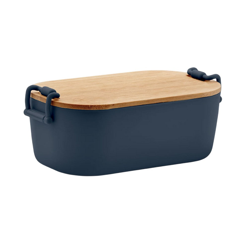 French Navy - Front - MidOcean Lekker PP Plastic 700ml Lunch Box