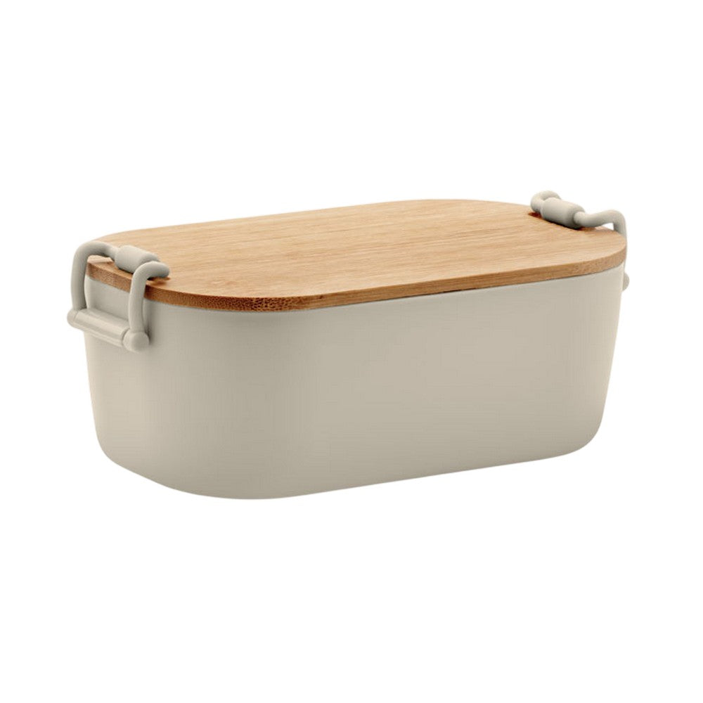 Beige - Front - MidOcean Lekker PP Plastic 700ml Lunch Box