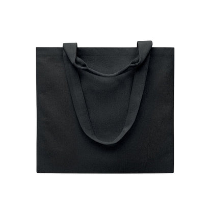 Black - Back - MidOcean Maldi Beach Canvas Shopper Bag
