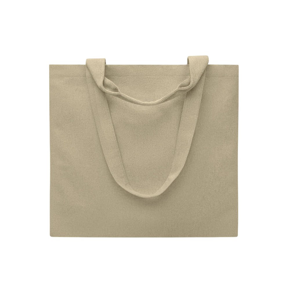 Khaki - Back - MidOcean Maldi Beach Canvas Shopper Bag