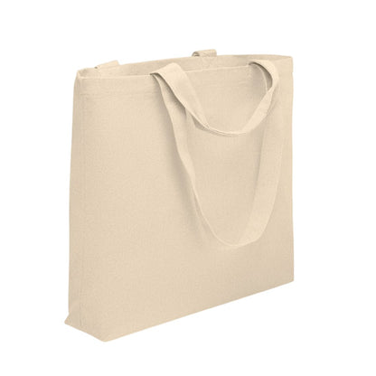 Beige - Front - MidOcean Maldi Beach Canvas Shopper Bag