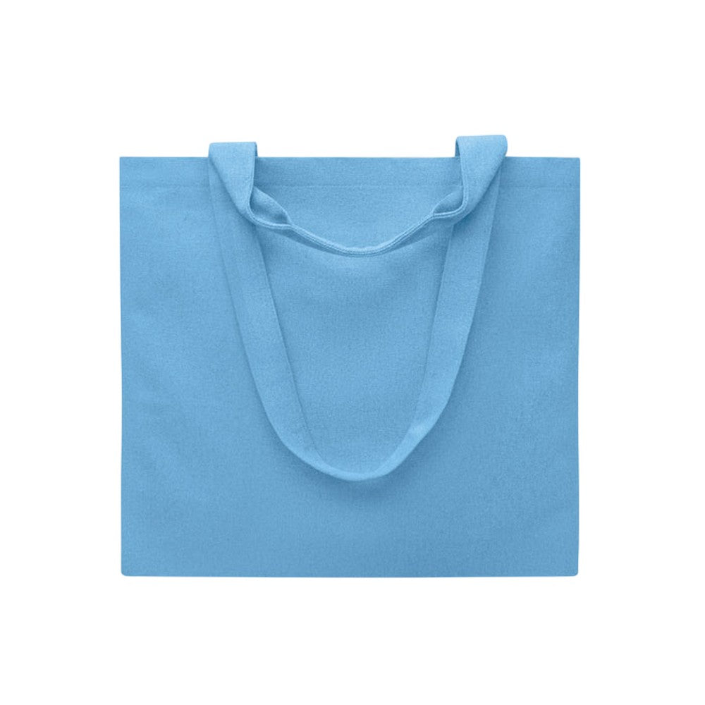 Turquoise - Back - MidOcean Maldi Beach Canvas Shopper Bag