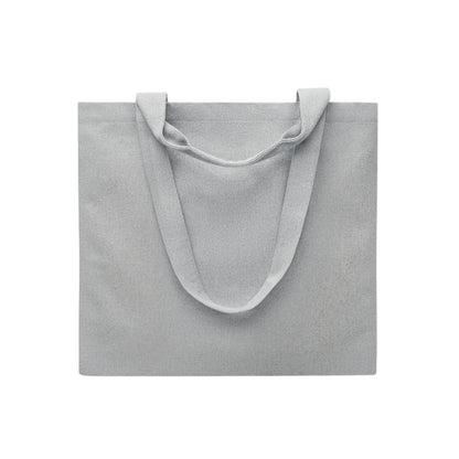 Grey - Front - MidOcean Maldi Beach Canvas Shopper Bag