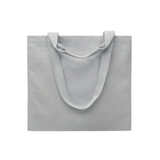 Grey - Front - MidOcean Maldi Beach Canvas Shopper Bag
