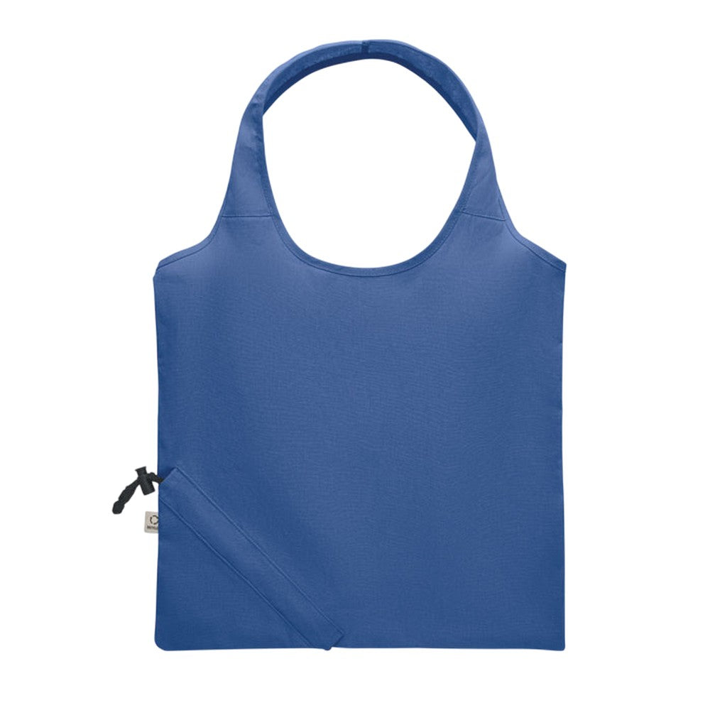 Royal Blue - Front - MidOcean Carrie Foldable Shopper Bag