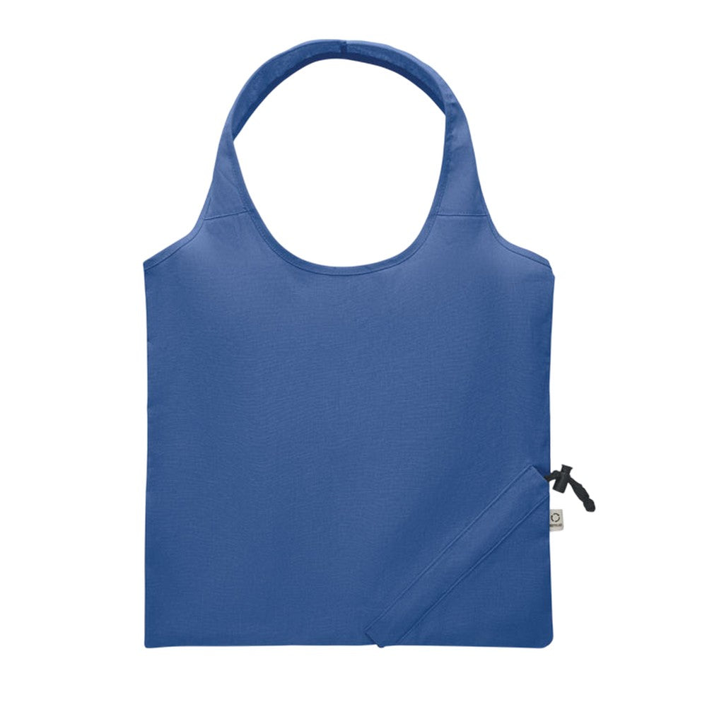 Royal Blue - Back - MidOcean Carrie Foldable Shopper Bag