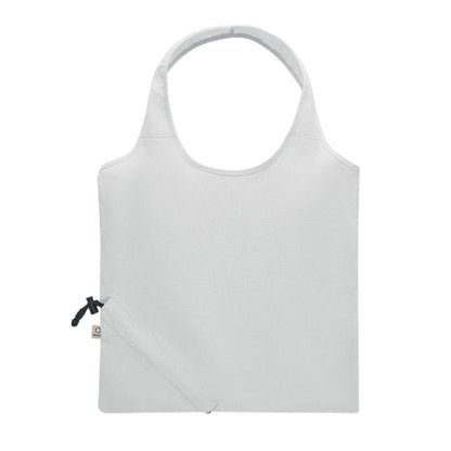 White - Front - MidOcean Carrie Foldable Shopper Bag